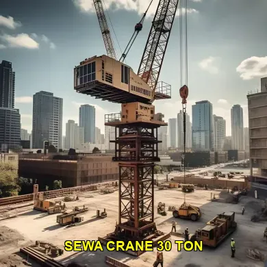 sewa crane 30 ton